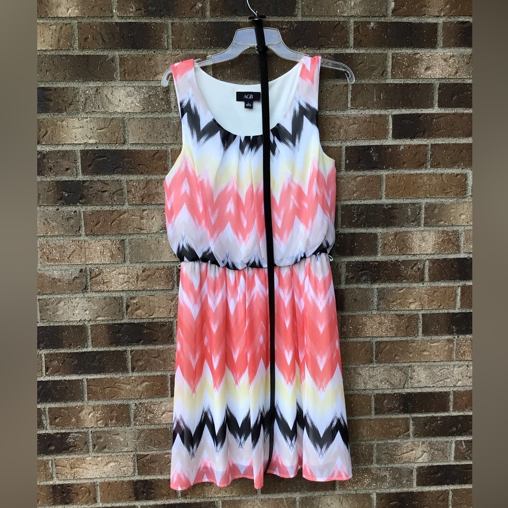 Colorful Chevron Woman’s Dress